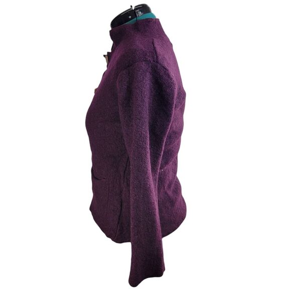 Indigenous Designs Peruvian Alpaca Sheep Wool Cardigan Sweater Size Small - Picture 3 of 9